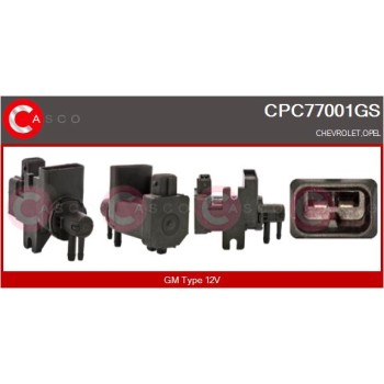 Transductor de presión, control de gases de escape - CASCO CPC77001GS