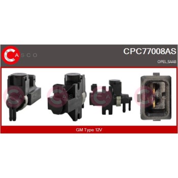 Transductor de presión, control de gases de escape - CASCO CPC77008AS