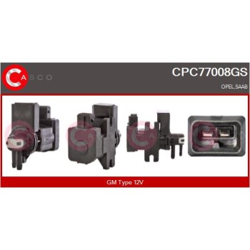 Transductor de presión, control de gases de escape - CASCO CPC77008GS