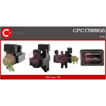 Transductor de presión, control de gases de escape - CASCO CPC77009GS