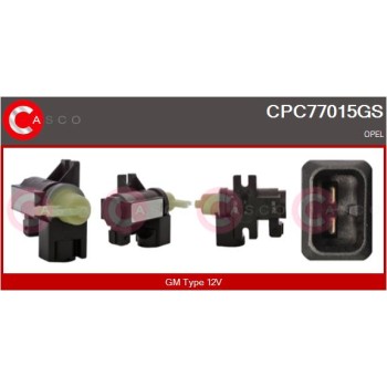 Transductor de presión, control de gases de escape - CASCO CPC77015GS