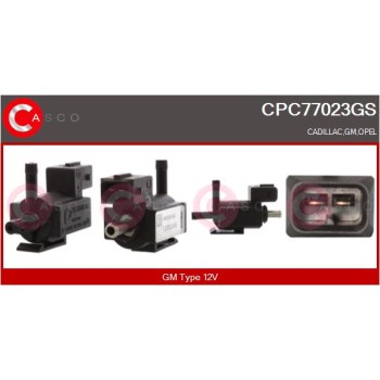 Transductor de presión, control de gases de escape - CASCO CPC77023GS