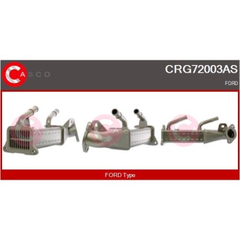 Elemento enfriador, reciclaje gases escape - CASCO CRG72003AS