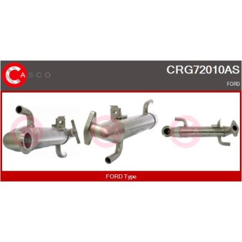 Elemento enfriador, reciclaje gases escape - CASCO CRG72010AS