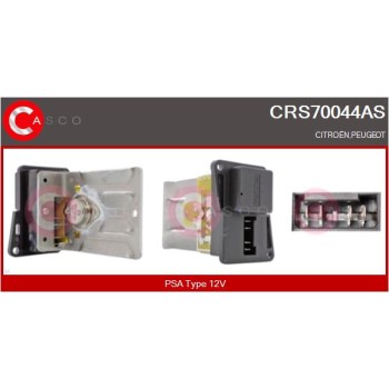 Resitencia, ventilador habitáculo - CASCO CRS70044AS