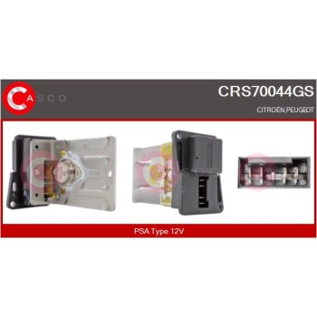 Resitencia, ventilador habitáculo - CASCO CRS70044GS