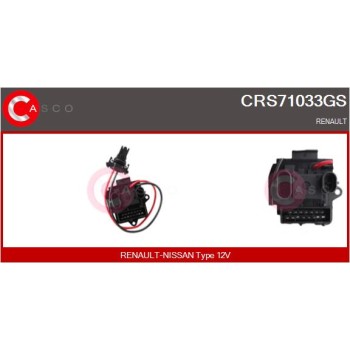 Resitencia, ventilador habitáculo - CASCO CRS71033GS