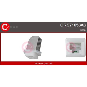 Resitencia, ventilador habitáculo - CASCO CRS71053AS