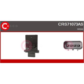 Resitencia, ventilador habitáculo - CASCO CRS71073AS