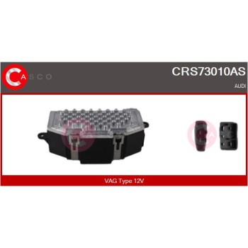 Resitencia, ventilador habitáculo - CASCO CRS73010AS