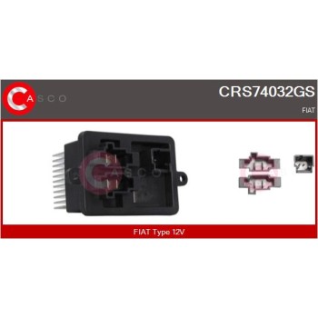 Resitencia, ventilador habitáculo - CASCO CRS74032GS