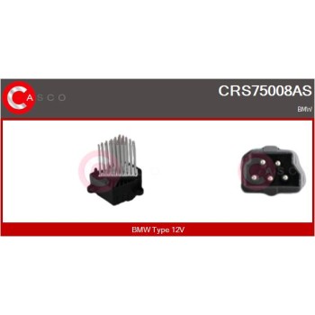 Resitencia, ventilador habitáculo - CASCO CRS75008AS