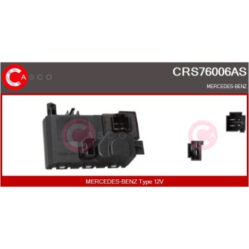 Resitencia, ventilador habitáculo - CASCO CRS76006AS