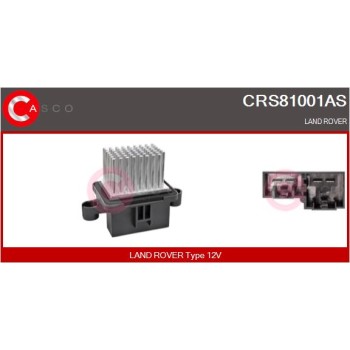 Resitencia, ventilador habitáculo - CASCO CRS81001AS