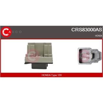 Resitencia, ventilador habitáculo - CASCO CRS83000AS