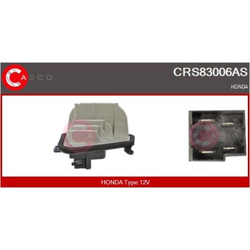 Resitencia, ventilador habitáculo - CASCO CRS83006AS