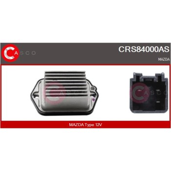 Resitencia, ventilador habitáculo - CASCO CRS84000AS