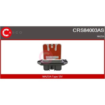 Resitencia, ventilador habitáculo - CASCO CRS84003AS
