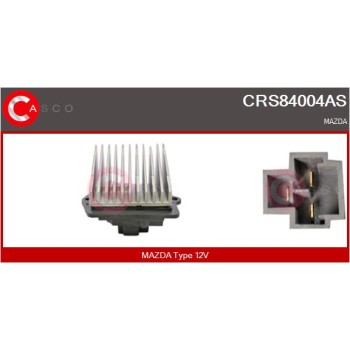Resitencia, ventilador habitáculo - CASCO CRS84004AS