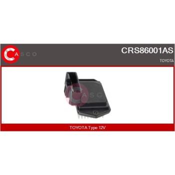 Resitencia, ventilador habitáculo - CASCO CRS86001AS
