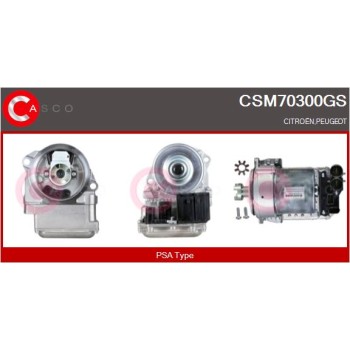 Motor eléctrico, mecanismo dirección - CASCO CSM70300GS