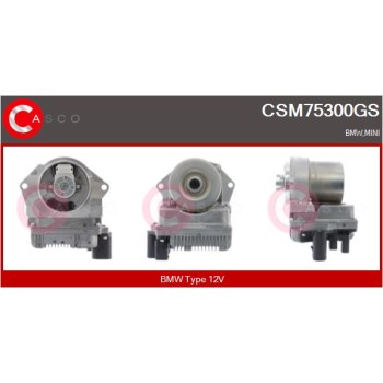 Motor eléctrico, mecanismo dirección - CASCO CSM75300GS