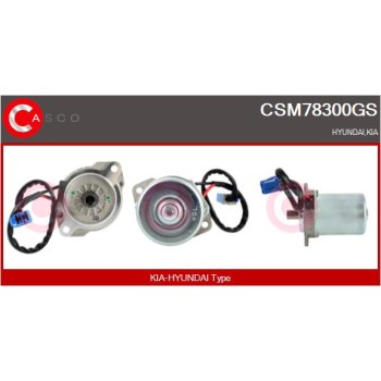 Motor eléctrico, mecanismo dirección - CASCO CSM78300GS