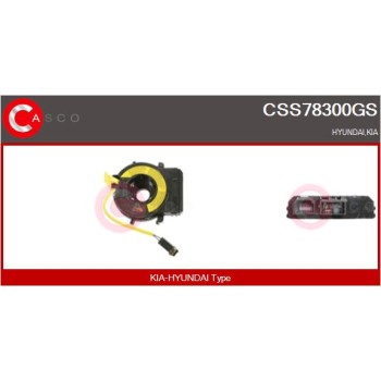 Sensor ángulo dirección - CASCO CSS78300GS