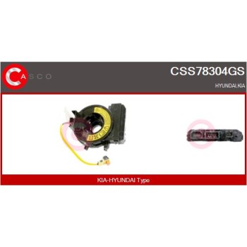 Sensor ángulo dirección - CASCO CSS78304GS