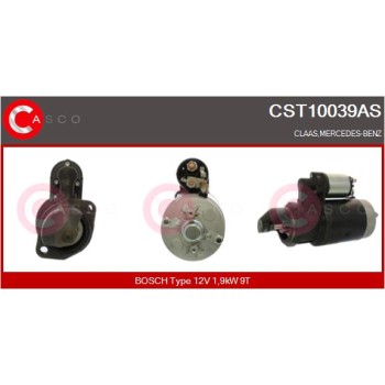 Motor de arranque - CASCO CST10039AS