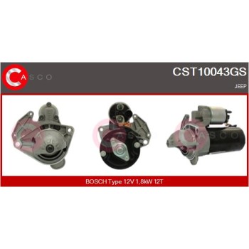 Motor de arranque - CASCO CST10043GS