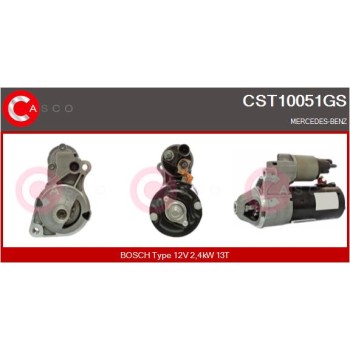 Motor de arranque - CASCO CST10051GS