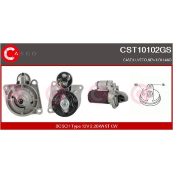 Motor de arranque - CASCO CST10102GS