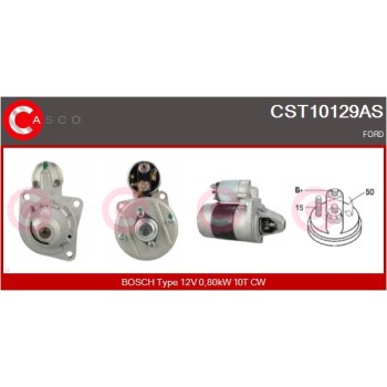 Motor de arranque - CASCO CST10129AS