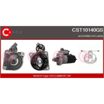 Motor de arranque - CASCO CST10140GS