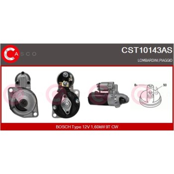 Motor de arranque - CASCO CST10143AS