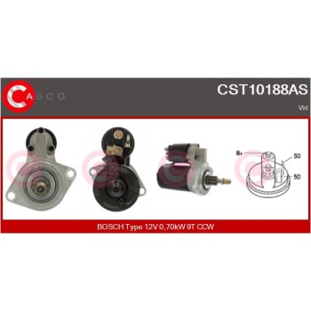 Motor de arranque - CASCO CST10188AS