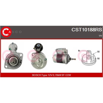 Motor de arranque - CASCO CST10188RS