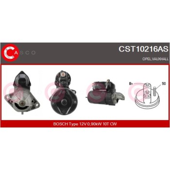 Motor de arranque - CASCO CST10216AS