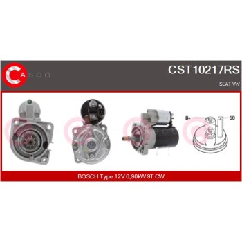 Motor de arranque - CASCO CST10217RS