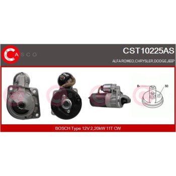 Motor de arranque - CASCO CST10225AS