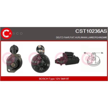 Motor de arranque - CASCO CST10236AS