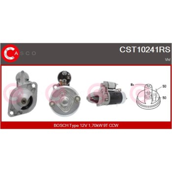 Motor de arranque - CASCO CST10241RS