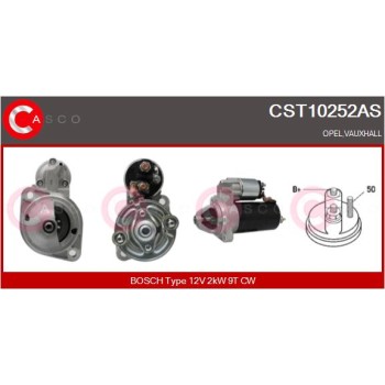 Motor de arranque - CASCO CST10252AS