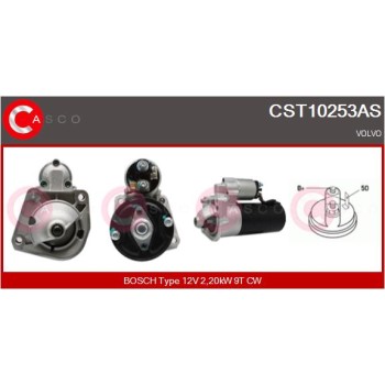 Motor de arranque - CASCO CST10253AS