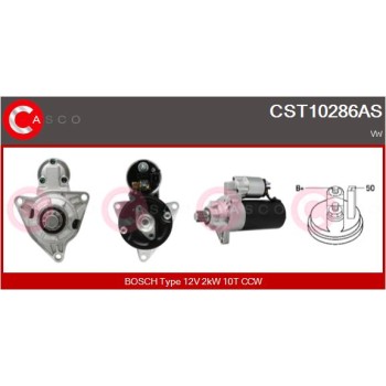 Motor de arranque - CASCO CST10286AS