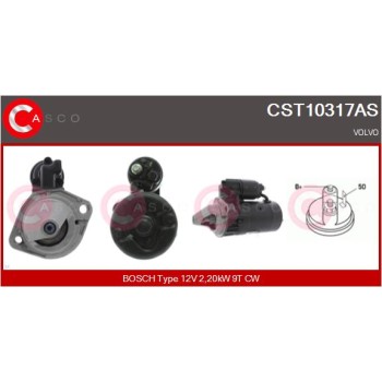 Motor de arranque - CASCO CST10317AS