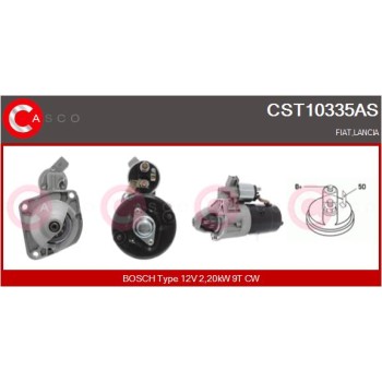 Motor de arranque - CASCO CST10335AS