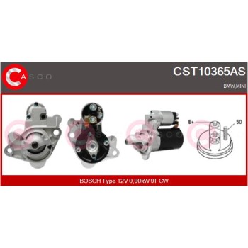 Motor de arranque - CASCO CST10365AS