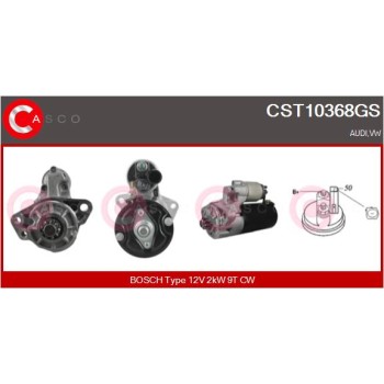 Motor de arranque - CASCO CST10368GS